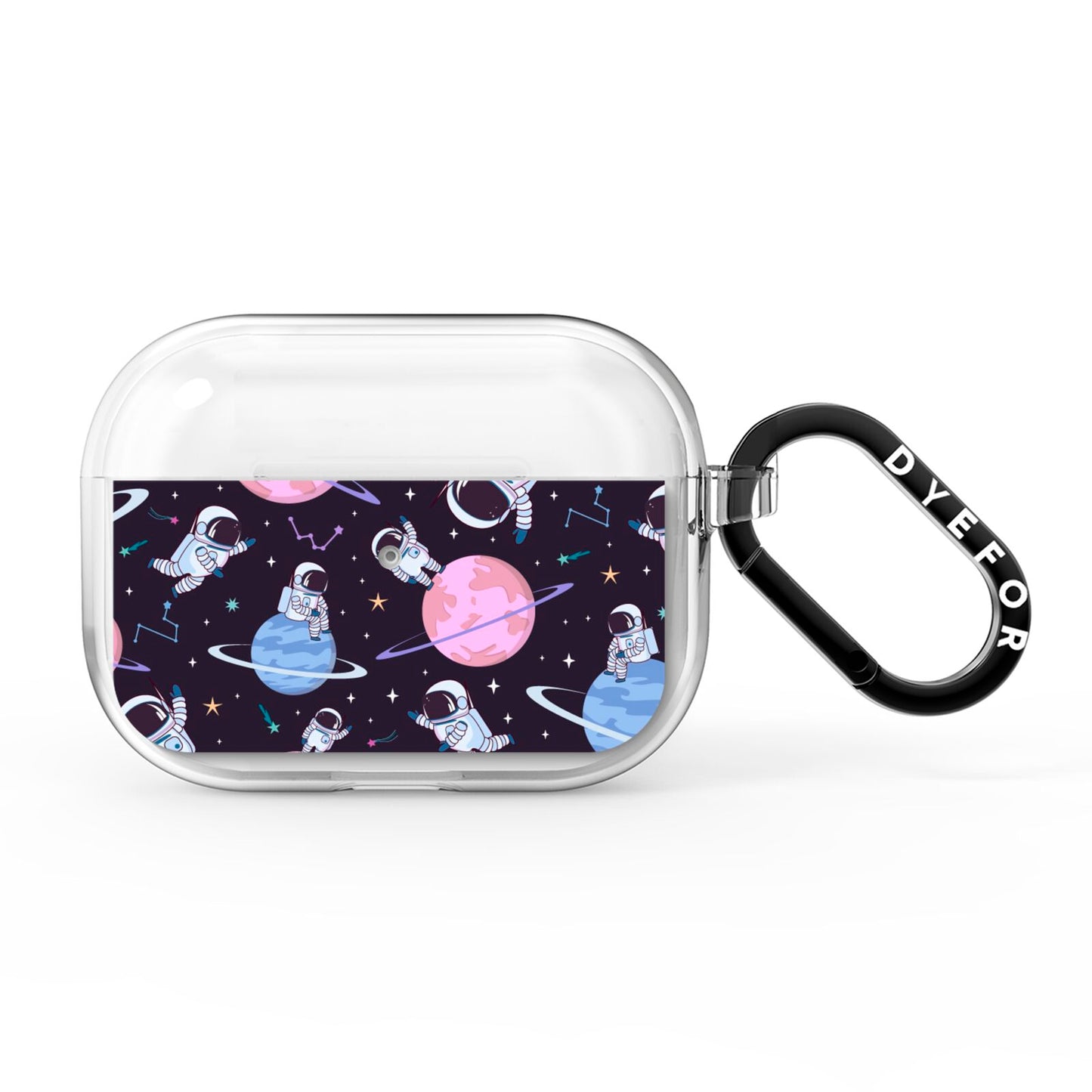 Pastel Hue Space Scene AirPods Pro Clear Case
