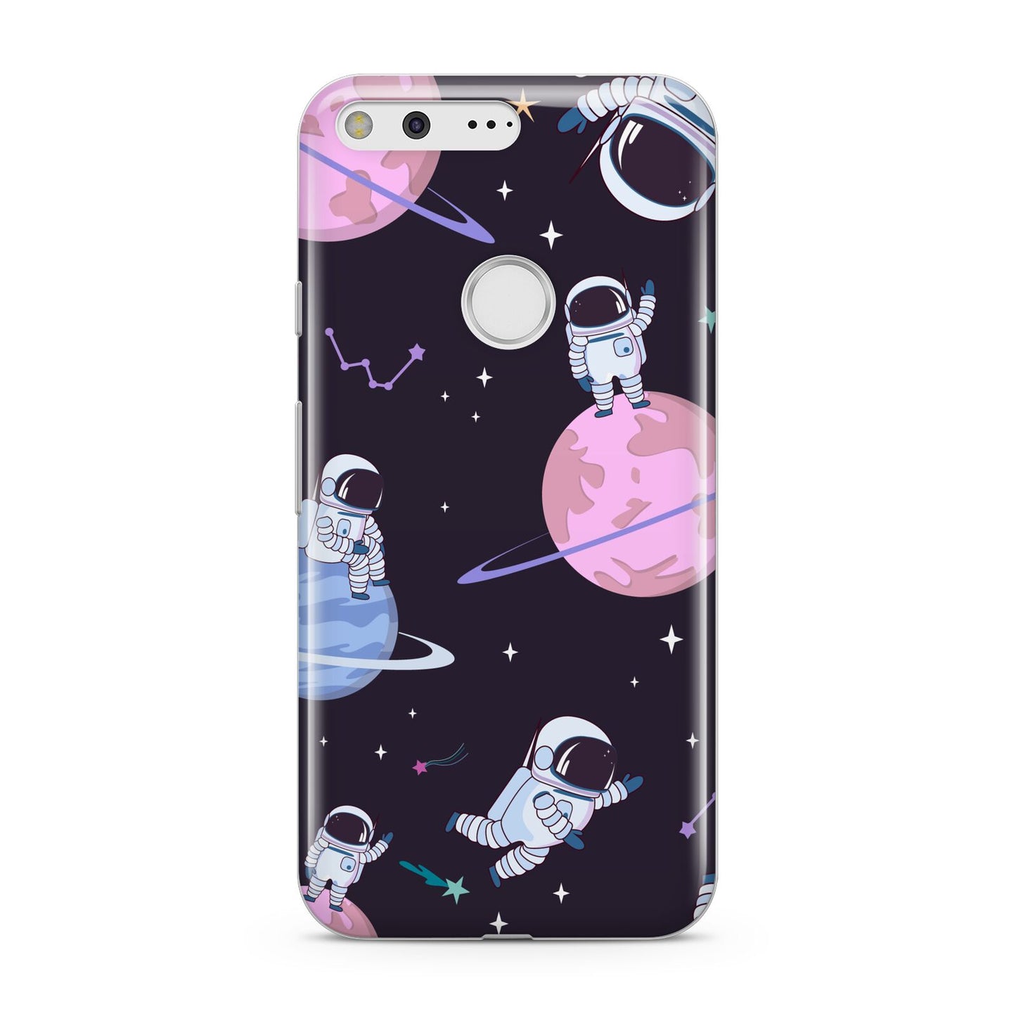 Pastel Hue Space Scene Google Pixel Case