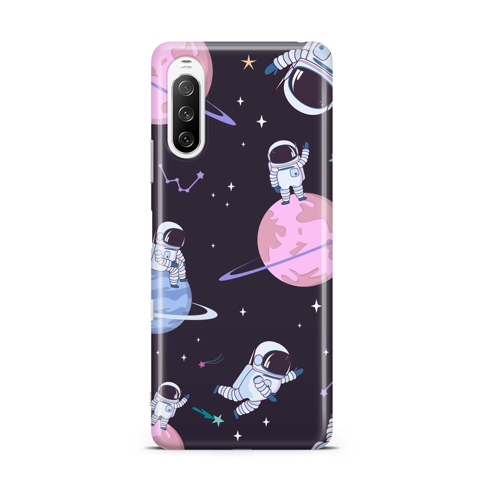 Pastel Hue Space Scene Sony Xperia 10 III Case