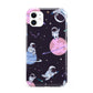 Pastel Hue Space Scene iPhone 11 3D Tough Case