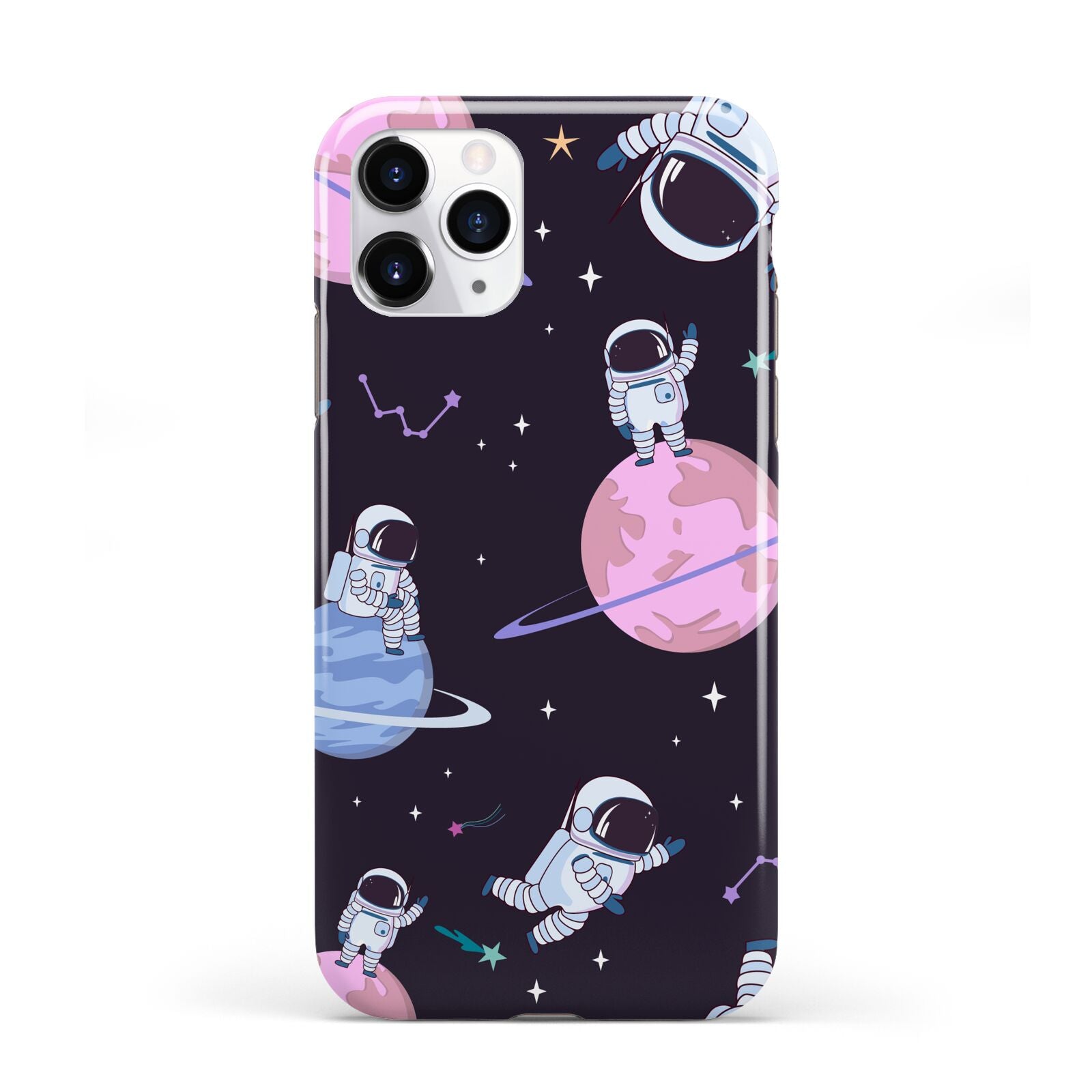Pastel Hue Space Scene iPhone 11 Pro 3D Tough Case