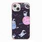 Pastel Hue Space Scene iPhone 13 TPU Impact Case with Pink Edges