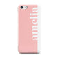 Pastel Pink Personalised Name Apple iPhone 5c Case