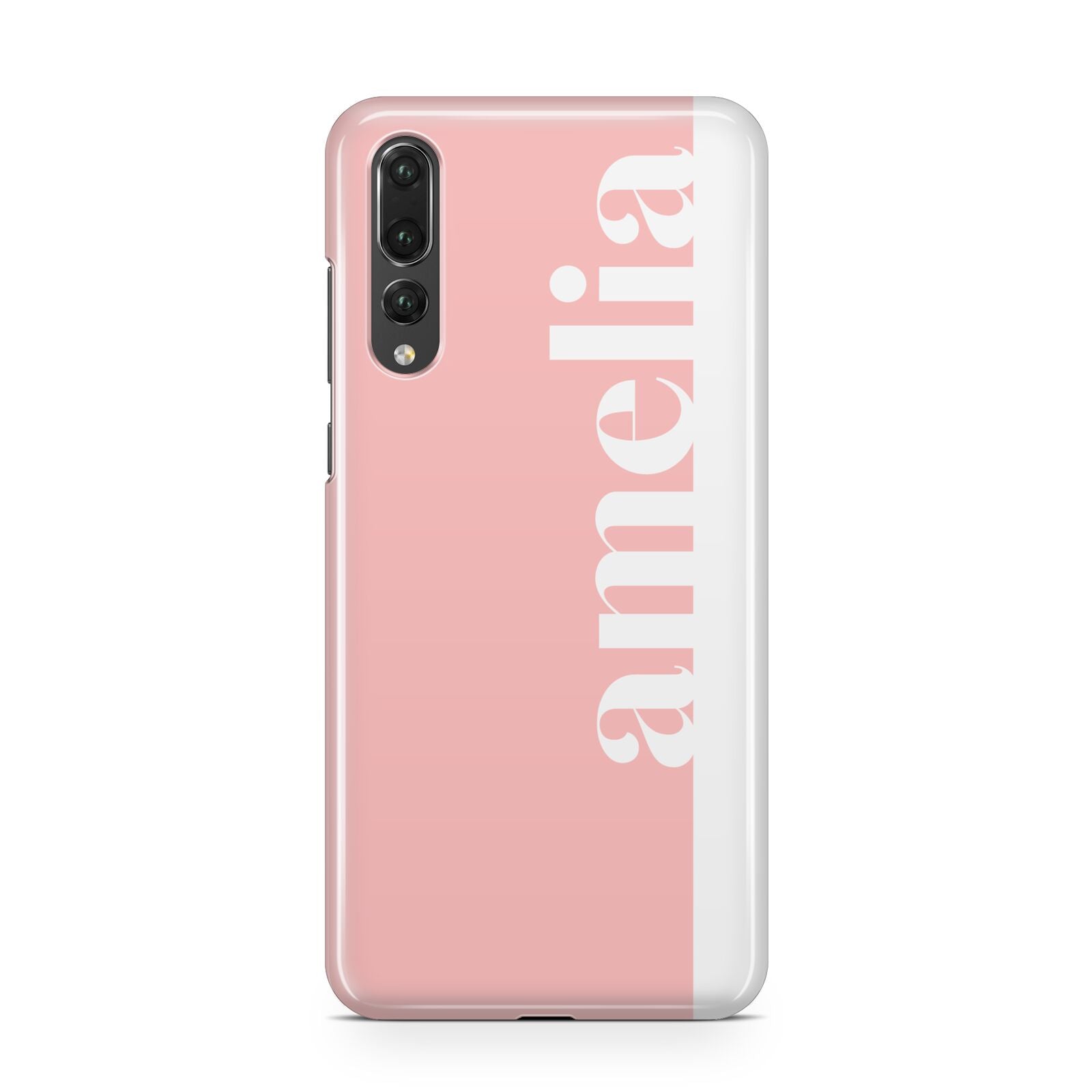 Back Cover Huawei P20 Personalised Phone Case Pastel Pink