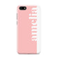 Pastel Pink Personalised Name Huawei Y5 Prime 2018 Phone Case