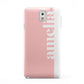 Pastel Pink Personalised Name Samsung Galaxy Note 3 Case