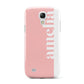 Pastel Pink Personalised Name Samsung Galaxy S4 Mini Case