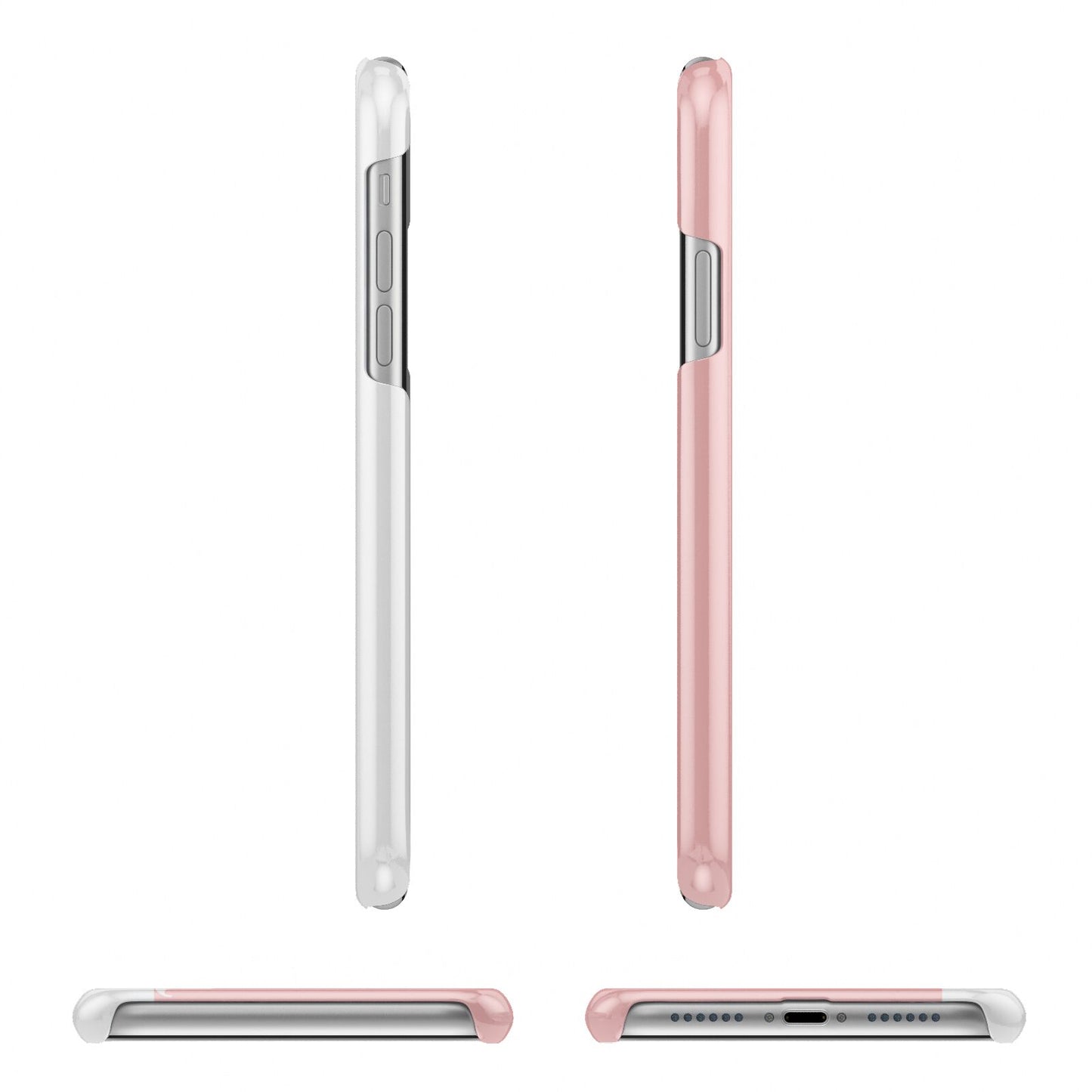 Pastel Pink Personalised Name iPhone 11 Pro 3D Snap Case Angle Images