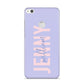 Pastel Pink and Purple Full Name Huawei P8 Lite Case