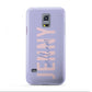 Pastel Pink and Purple Full Name Samsung Galaxy S5 Mini Case