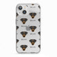 Patterdale Terrier Icon with Name iPhone 13 TPU Impact Case with White Edges
