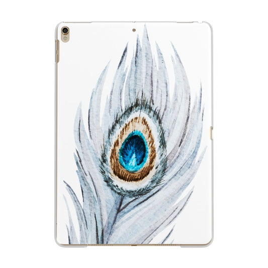 Peacock Apple iPad Gold Case