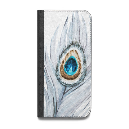 Peacock Vegan Leather Flip Samsung Case