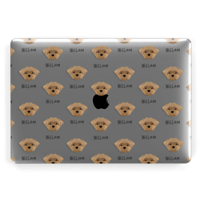 Peek a poo Icon with Name Apple MacBook Case