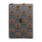 Peek a poo Icon with Name Apple iPad Grey Case