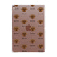 Peek a poo Icon with Name Apple iPad Rose Gold Case