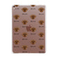 Peek a poo Icon with Name Apple iPad Rose Gold Case