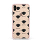 Peek a poo Icon with Name Apple iPhone Xs Max Impact Case Pink Edge on Gold Phone