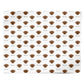 Peek a poo Icon with Name Personalised Wrapping Paper Alternative