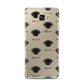 Peek a poo Icon with Name Samsung Galaxy A7 2016 Case on gold phone