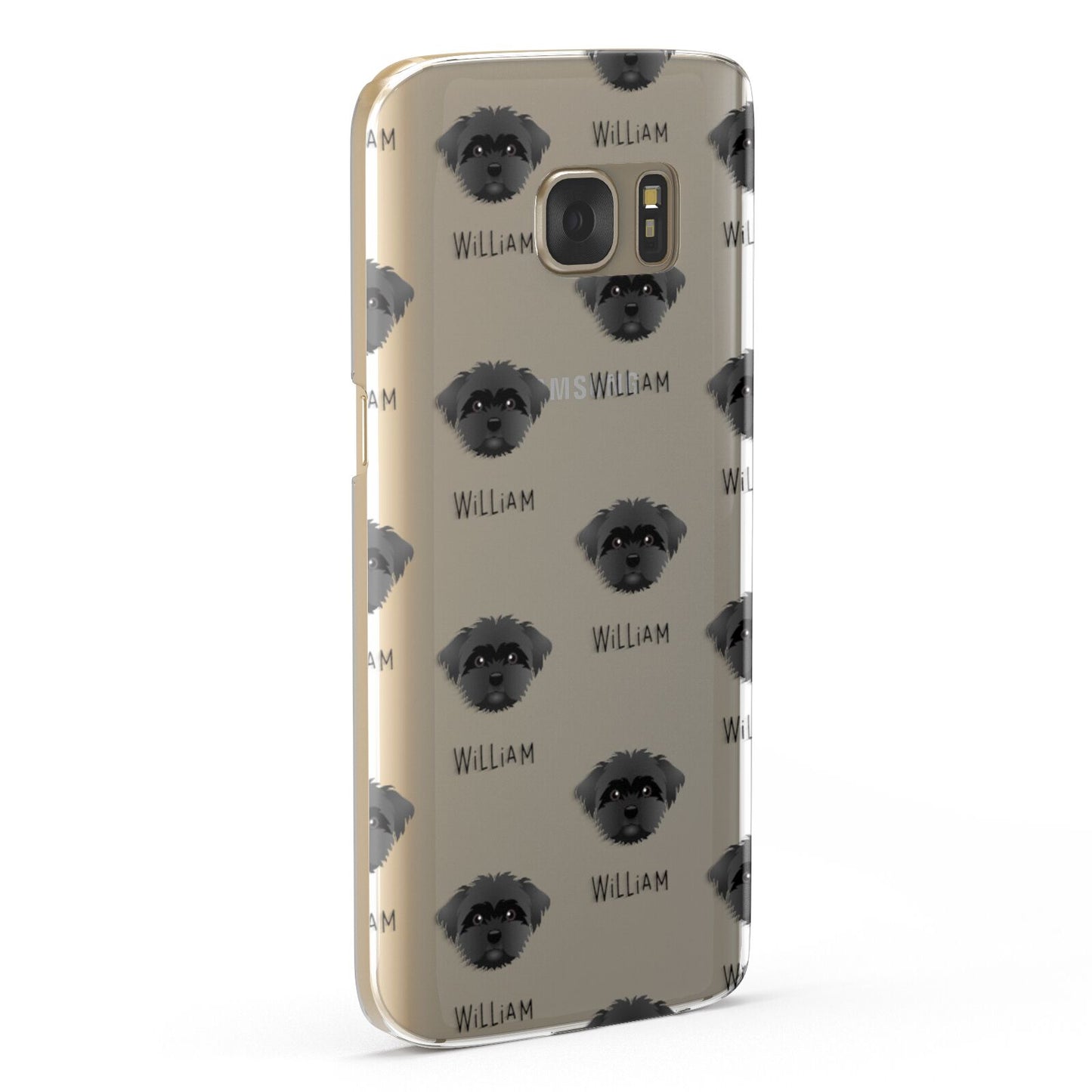 Peek a poo Icon with Name Samsung Galaxy Case Fourty Five Degrees