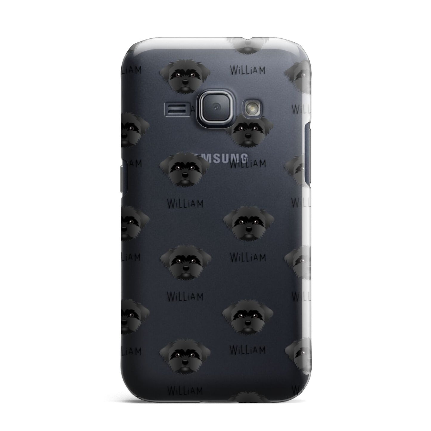 Peek a poo Icon with Name Samsung Galaxy J1 2016 Case