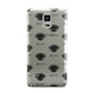 Peek a poo Icon with Name Samsung Galaxy Note 4 Case