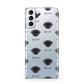 Peek a poo Icon with Name Samsung S21 Plus Phone Case