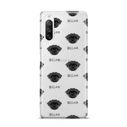Peek a poo Icon with Name Sony Xperia 10 III Case