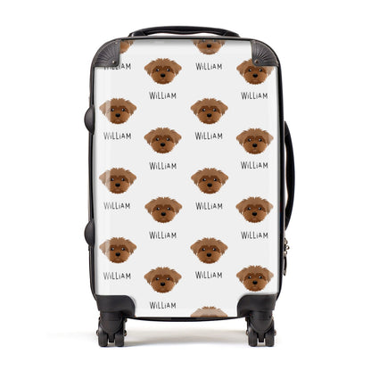 Peek a poo Icon with Name Suitcase