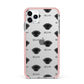 Peek a poo Icon with Name iPhone 11 Pro Max Impact Pink Edge Case