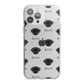 Peek a poo Icon with Name iPhone 13 Pro Max TPU Impact Case with White Edges