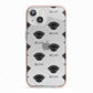 Peek a poo Icon with Name iPhone 13 TPU Impact Case with Pink Edges