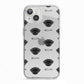 Peek a poo Icon with Name iPhone 13 TPU Impact Case with White Edges