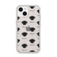 Peek a poo Icon with Name iPhone 14 Glitter Tough Case Starlight