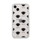 Peek a poo Icon with Name iPhone 14 Plus Clear Tough Case Starlight