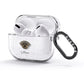 Peek a poo Personalised AirPods Glitter Case 3rd Gen Side Image
