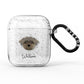 Peek a poo Personalised AirPods Glitter Case