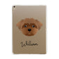 Peek a poo Personalised Apple iPad Gold Case