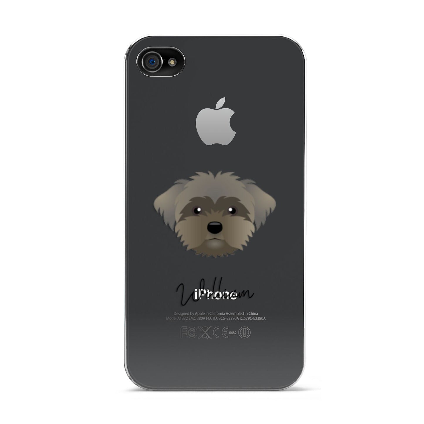 Peek a poo Personalised Apple iPhone 4s Case