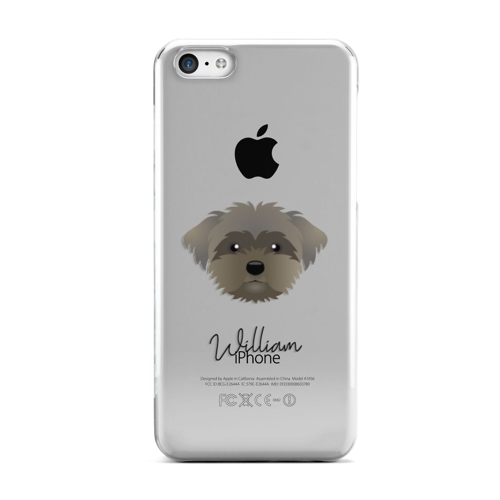 Peek a poo Personalised Apple iPhone 5c Case