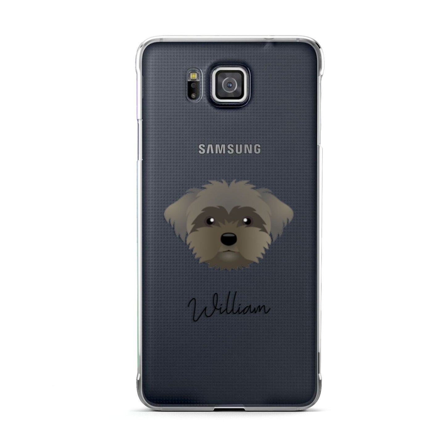 Peek a poo Personalised Samsung Galaxy Alpha Case