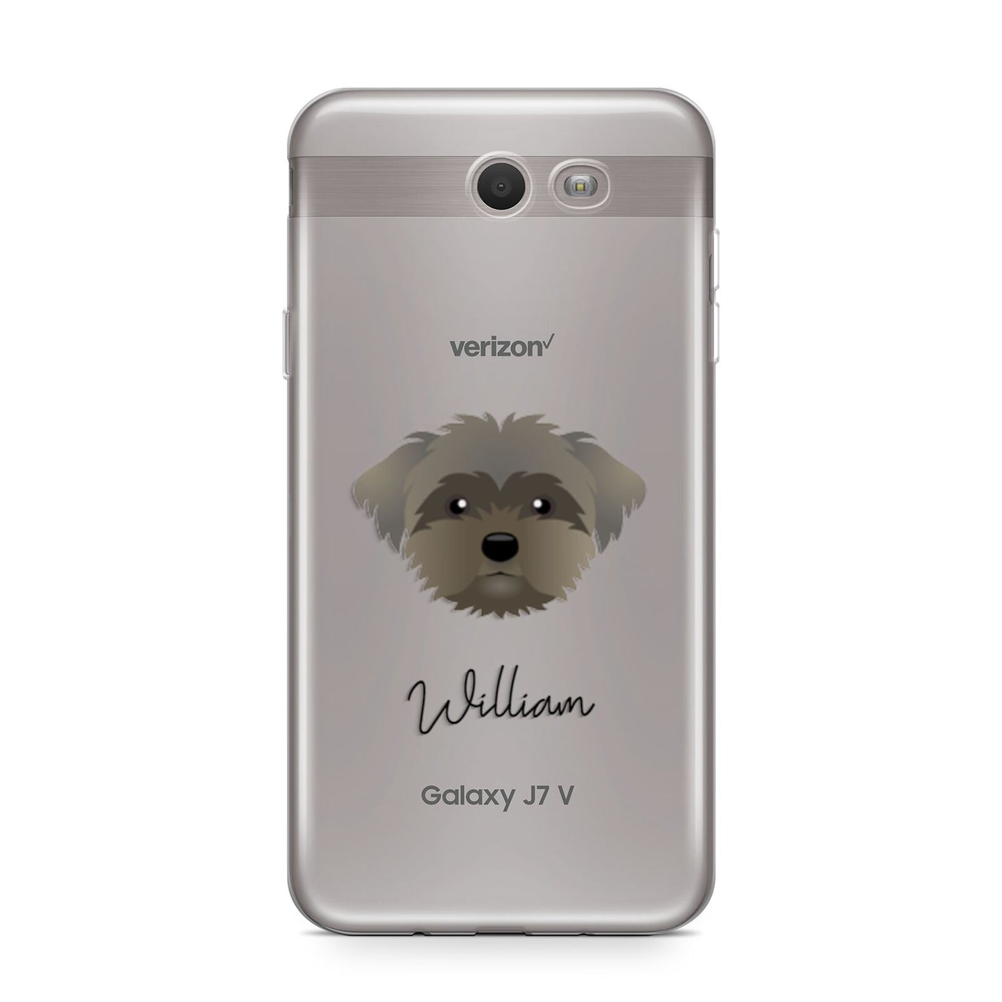 Peek a poo Personalised Samsung Galaxy J7 2017 Case