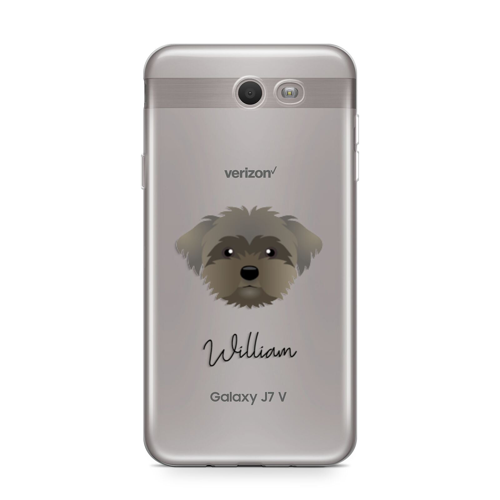 Peek a poo Personalised Samsung Galaxy J7 2017 Case