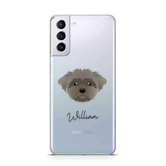 Peek a poo Personalised Samsung S21 Plus Phone Case