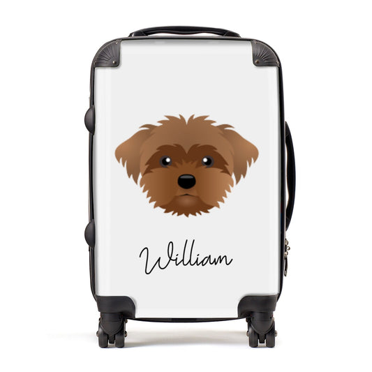 Peek a poo Personalised Suitcase