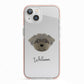 Peek a poo Personalised iPhone 13 TPU Impact Case with Pink Edges