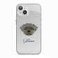 Peek a poo Personalised iPhone 13 TPU Impact Case with White Edges