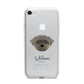 Peek a poo Personalised iPhone 7 Bumper Case on Silver iPhone