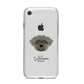 Peek a poo Personalised iPhone 8 Bumper Case on Silver iPhone
